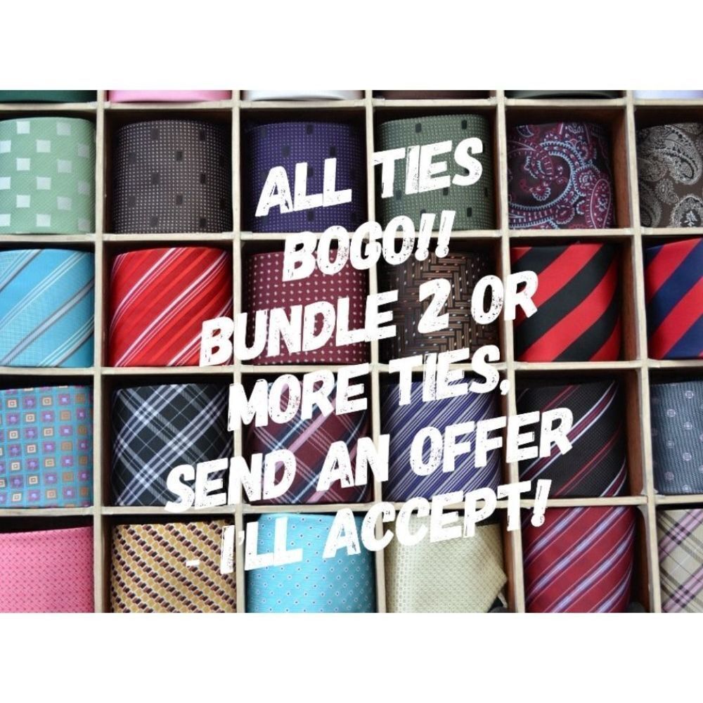 Lands’ End Silk Tie - Picture 8 of 8
